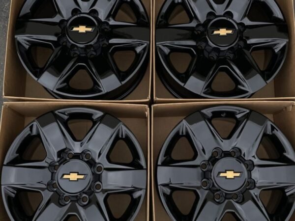 Chevrolet Silverado 2500 3500 HD Gloss Black Wheels Rims