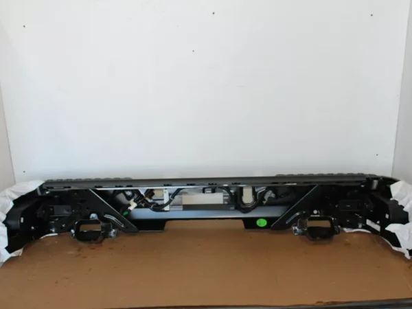 2019-2021 GMC Sierra. Chevy Silverado 1500 Rear Bumper W/SENS ASM OEM Satin Steel